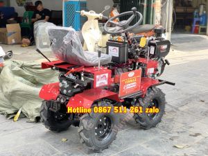 Máy xới đất máy xạc cỏ ngồi lái chạy dầu 13 hp giá chất tại Gia Lai