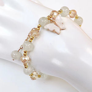 🔥Tamia👍Student Bracelet Sun Flower Crystal Bracelet Small Daisies Female Finished Jewelry Friend Jewelry