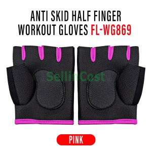 SellinCost Half Finger Cycling Tactical Glove 1 Pair Anti Slip Motorcycle Riding Biking Climbing Breathable Sport Glove Sarung Tangan Boxing FL-WG869
