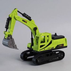 LUMINOU Chống va đập Đồ chơi xe vận tải kỹ thuật Bộ sưu tập quà tặng cho trẻ em Nhựa Máy máy xúc máy ủi 10 Kiểu Dáng Mô hình đúc loại dành cho bé trai