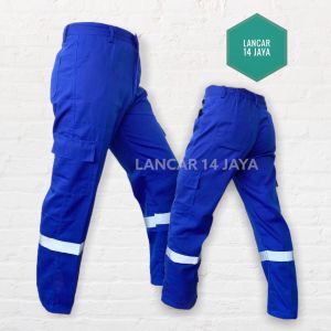 STANDAR SIZE CELANA KERJA WEARPACK SAFETY / SETELAN PROYEK MODEL PDL / CELANA STELAN KATELPAK