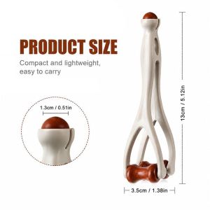 Bian Stone Finger Massage Roller Design Easy Use Relieve Finger Fatigue Promote Blood Circulation Portable Roller Finger Massage