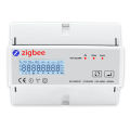 Three Phase Energy Meter Zigbee TuYa 80A Din Rail Smart Power Meter AC 230V TAC7361C. 