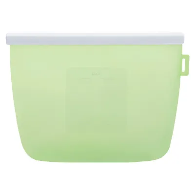 Breast Pump Pouch | Breast Pump Storage Bag | Microwave-Sterilize Part | Airtight Silicone Container for Pump Accesories