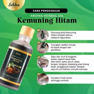 Minyak Terapi Urut Sehha Herba Kemuning Hitam Untuk Kebas Sendi Lutut Saraf