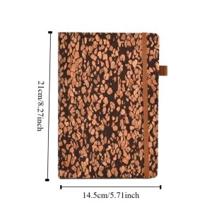 XUANY 96แผ่น สมุดบันทึก A5 ไดอารี่ รายการสิ่งที่ต้องทำ สมุดบันทึกการประชุม แบบพกพา ของใช้ สมุดบันทึกย้อนยุค ของขวัญวันเกิด