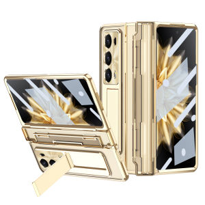 0930[Local Stock] Christmas Halloween For Honor Magic V2 Armor Phantom Phone Case With Phone film level hinge 360 All-inclusive protective shell with hidden bracket h261009