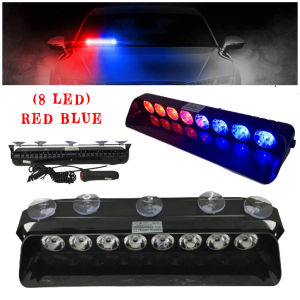 CPA 12V Multi-function Car Emergency Strobe Light High Power Police Flashing Warning Deck Dash Lamp