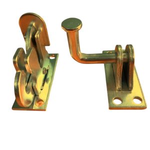 Chốt Cửa Lùa Tự Động (Vàng) Bảo Hành 3 Tháng Tự Đóng Sắt Chất Lượng Cao Tiện Dụng Dễ Sử Dụng An Toàn Chắc Chắn
