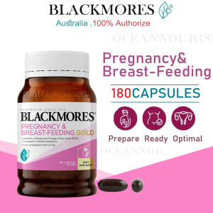 Blackmores Pregnancy & Breastfeeding Gold 180 Tabletsโภชนาการเสริมสำหรับหญิงตั้งครรภ์ในระหว่างให้นมบุตรและในระหว่างตั้งครรภ์