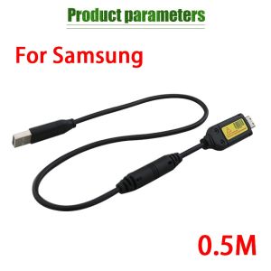 Kabel Data USB Kamera Samsung 0.5Meter Kabel Charger Samsung WB5000/5500 ES10/55/57/60/63 New High Quality