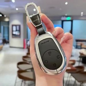Key Holder Bag Zinc Alloy Car Key Case Cover For AION V AION UT AION RT AION RT Plus AION Y Plus Remote Key Holder Keychain