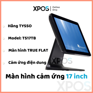 Màn hình cảm ứng TYSSO TS17TB cảm ứng điện dung 17 inch - Full box - Mới 100% - BH 01 năm