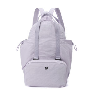 【Colorful Fox】lightweight small backpack with a pouch and multiple compartments water resistant nylon fabric