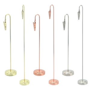 Name Holder Photo Holder with Clips Photo Stand Memo Holder Clip Holder Postcard Holder for Restaurants