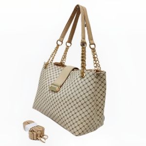 Rihaga - Tas Wanita Handbag Jinjing Cindy 2 Ruang Elegan Tali Selempang Kerja Simple Terbaru