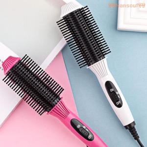 🎀【Special price】🎀Nansouf🎀 แปรงหนีบผมไฟฟ้าเซรามิกให้ความร้อนใช้งานได้หลากหลายเครื่องมือจัดแต่งทรงผมแบบมืออาชีพ