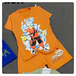 6-5Y READY STOCK IN MY Kids T-Shirt Set Short Sleeve Baju Kanak Boys Summer Clothes Children Fashion.