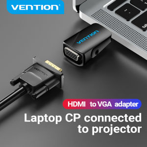 Vention HDMI to VGA Converter HDMI Male to VGA Felame HD 1080P Audio Adapter With 3.5 Jack for PS4 Laptop PC Box Projector Hdmi to VGA Adapter