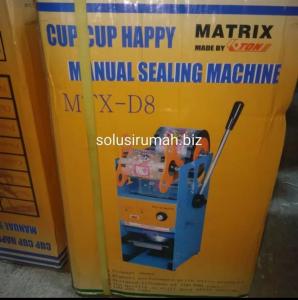 CUP SEALER MESIN PENUTUP GELAS PLASTIK MESIN PILIH UKURAN HINGGA 12CM ATAU HINGGA 22OZ ALL SIZE SEMUA UKURAN UMUM