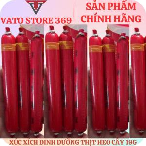 Xúc xích dinh dưỡng thịt heo PONNIE cây 19g