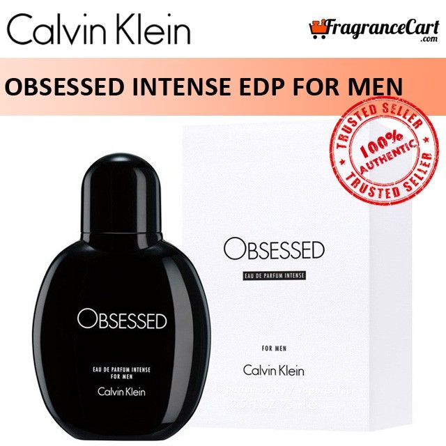 Calvin Klein Obsessed Intense EDP for Men 125ml cK Eau de Parfum Obsess Extreme Black Brand New 100 Authentic Perfume Fragrance Lazada Singapore