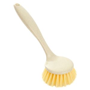 Mettle Vault Wheat Straw Kitchen Long Handle Dish Brush Dishwashing Cleaning Brush Does Not Hurt Hands Household Cleaning Brush