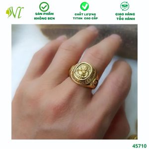 NHẪN NAM SANG TRỌNG CHỐNG ÔXY HÓA nhẫn nam đẹp ngầu Nhẫn nam cá tính mạnh mẽ - Người Đẹp Vì Lụa