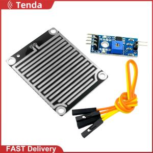 Mưa Cảm biến nước Relay mô-đun điều khiển LM393 màn hình cảm biến thời tiết bảng Rơle độ nhạy cao cho robot Arduino Kit