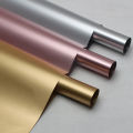 Kertas Buket Bunga Kado Warna Metalik Metal Colored Film Flower Wrapping Paper Ecer Perlembar KB6103. 