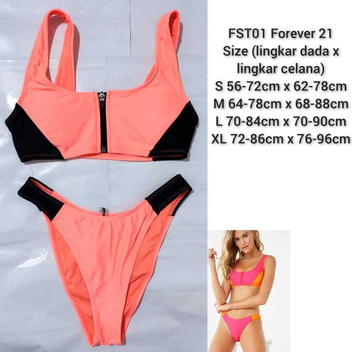 Baju Renang Tank Top Bikini Swimsuit Lasona Women Swimsuit Baju - Main Image
