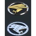 KLNU Toyota Harrier Lexus Eagle logo gold bird logo front grille trunk logo. 