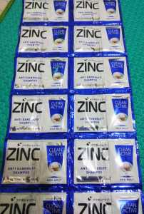 ZINK SHAMPO SACHET24SACHETX10 ML TERMURAH