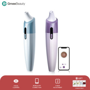 Gmeebeauty Black Head Remover Vacuum With camera Suction Blackhead Acne Extractor Pores Deeply Cleaning Tool Multifunctional Skin Care Beauty Device Whitehead Blackhead Remover