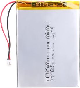 Liter 3.7V 3000mAh 406080 Lipo Lithium Polymer ion with JST 2.0mm Connector