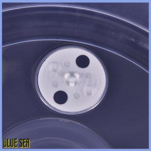 Bluesea Clear Microwave Plate Cover Food Dish Lid Ventilated Steam Vent Kitchen Cooking