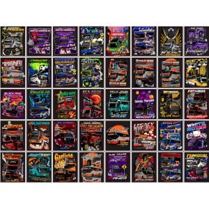 Stiker Bus Basuri Viral Isi 100 pcs Kuat Tahan Air Termurah bisa COD