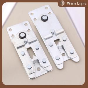 Warm Light 1Set Sofa Couch Sectional Connector Snap Metal Bracket Hinges For Furniture Accessories Tool
