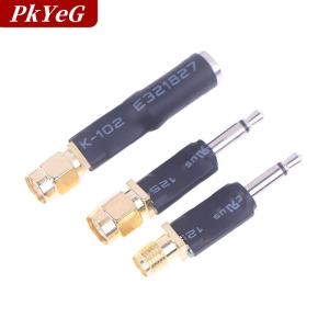 [COD] PkYeG 1ชิ้น ล็อต SMA ตัวผู้ตัวเมียถึง3.5มม. หูฟังโมโนอะแดปเตอร์ทดสอบวิทยุเสียงอะแดปเตอร์เชื่อมต่อ SMA กับอะแดปเตอร์3.5มม.