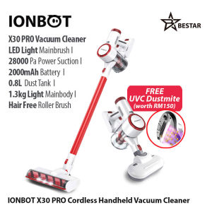 Cordless Wireless Handheld Vacuum Cleaner IONBOT V10/ X30 PRO