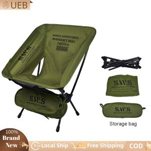 [Ueb Flagship Shop]เก้าอี้นักท่องเที่ยวน้ำหนักเบาถอดออกได้ที่นั่งแคมป์แบบพกพาที่นั่ง Longue สำหรับการตั้งแคมป์กลางแจ้ง การเดินป่า การตกปลา
