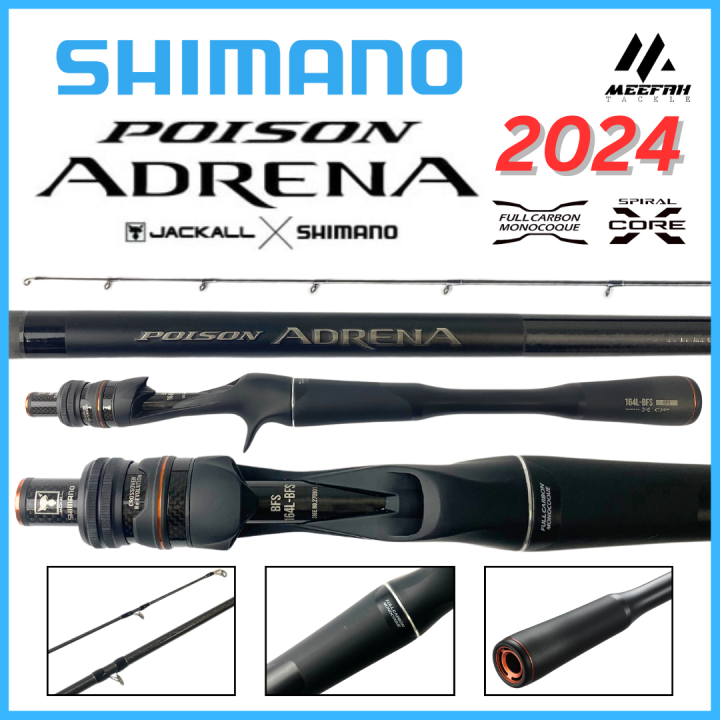 harga rod shimano malaysia NEW ARRIVAL - SHIMANO 2024' POISON ADRENA - Fishing Rod Joran Pancing
