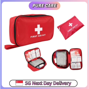 【Pure Care】 Comprehensive First Aid Kit Medical Emergencies Bag Travel Mustbuy Outdoor Essentials Storage Bag