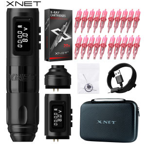 XNET Claws 2025 Wireless Tattoo Machine Rotary Pen with Powerful Brushless Motor with Extra 3.5/4.5/5mm Stroke For Tattoo Artist