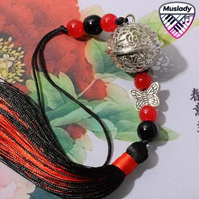 MUSLADY Mo Dao Zu Shi Keychain Prop Accessories Wei Wu Xian Flute Bell Tassel Pendant Gift