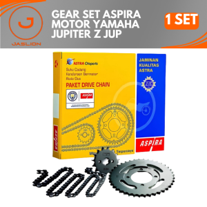 GEAR SET Gir Depan Belakang aspira motor Yamaha Jupiter Z JUP