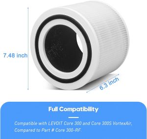 🔥Original and Authentic🔥 Replacement Compatible with Sterra Mars™ True HEPA-13 Filter (2-in-1) Air Purifier Accessories High Quality HEPA&Active Carbon High-Efficiency H13 hospital grade Antibacteria Virus