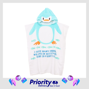 100% Cotton Embossed Printing Bathrobe Housecoat Dressing Gown Bath Towel Kids Bath Body Wrapper S M Size