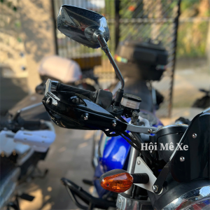 Cặp Bảo Vệ Tay Lái Màu Đen Yamaha PG1 Suzuki EN150 Honda - Bảo Vệ Xe Hiệu Quả