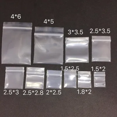 Ziplock Clear Plastic Bag (1pack)